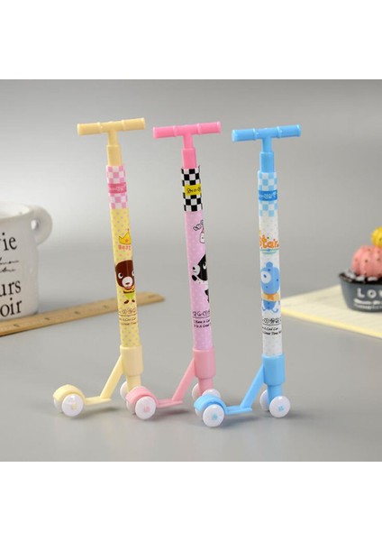 Rastgele 1pc Stilinde Gönderildi Mavi 1 Adet Sevimli Moda Scooter Tükenmez Kalem (Yurt Dışından)