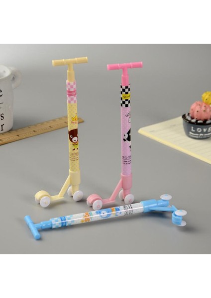 Rastgele 1pc Stilinde Gönderildi Mavi 1 Adet Sevimli Moda Scooter Tükenmez Kalem (Yurt Dışından)