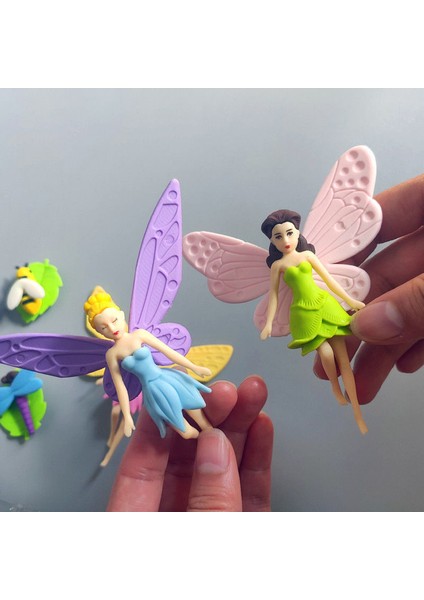 Yeşil Peri Tarzı Çocuklar Için Yaratıcı Sevimli Silgiler Kawaii Çiçek Peri Modeli Okul Malzemeleri Karikatür Minimalist Aksesuarlar (Yurt Dışından)