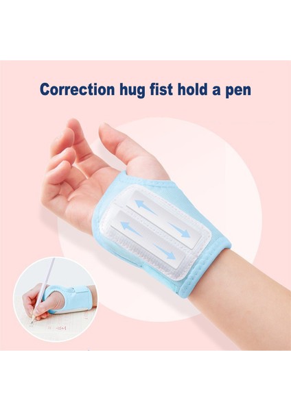 M8061-MAVI-S Stili Anti-Kancalı Bilek Düzeltici Kalem Tutuş Düzeltici Ilkokul Çocukları Başlangıç Yazma Düzeltici Kol Bilek Eldiveni (Yurt Dışından) indirimleri