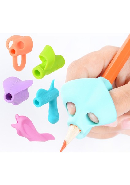 5 Adet B Tarzı 5 Adet Çocuk Yazı Kalemi Kalem Tutucu Çocuklar Öğrenme Pratik Silikon Kalem Yardımcı Grup Tutuş Düzeltme Cihazı Öğrenciler Için (Yurt Dışından) modelleri