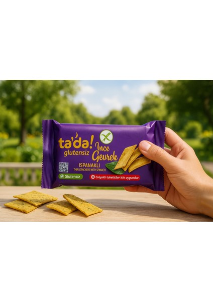 Glutensiz Ispanaklı İnce Gevrek 85 gr fiyatları