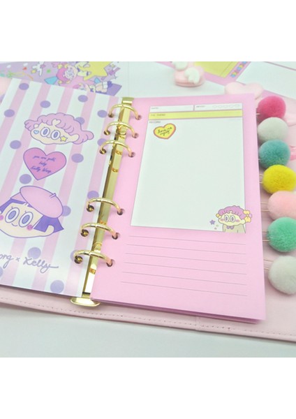 50 Adet-03 Tarzı 45 Sayfa A6 Defter Kağıdı Yenileme 6 Delikli Spiral Ciltli Sevimli Tavşan Ayı Içindekiler Günlük Aylık Haftalık Ajanda (Yurt Dışından) indirimleri
