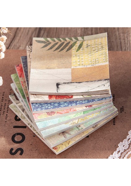 C Stili Dekoratif Dıy El Sanatları Kağıdı Kitabı Kart Yapımı Istasyoneri Retro Hurda Günlük Malzeme Kağıdı Mürekkep Eski Moda Dekorasyon Kağıdı Kitapçığı (Yurt Dışından) fiyatları