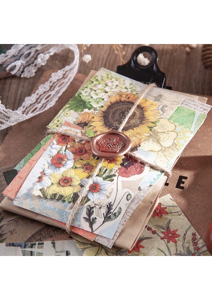 C Stili Dekoratif Dıy El Sanatları Kağıdı Kitabı Kart Yapımı Istasyoneri Retro Hurda Günlük Malzeme Kağıdı Mürekkep Eski Moda Dekorasyon Kağıdı Kitapçığı (Yurt Dışından) fırsatları