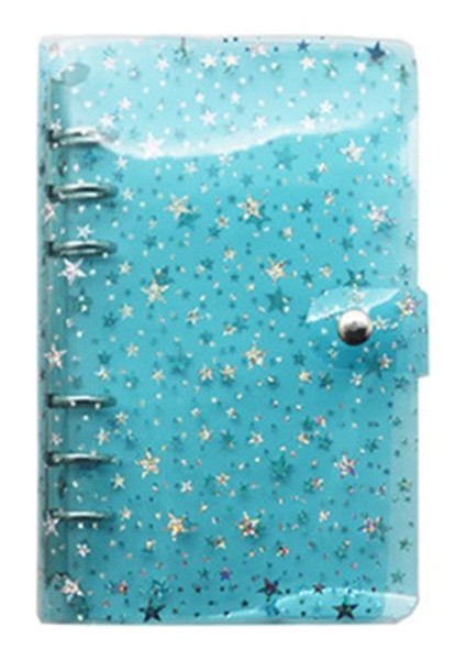 Al A6 Stili A5 A6 Yıldız Desenli Spiral Defter Iç Sayfa Kapağı Ajanda Planlayıcı Ofis Kırtasiye Malzemeleri (Yurt Dışından)