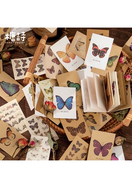 B Tarzı Not Defterleri Yapışkan Notlar Zaman Göster Kağıt Hurdaları Albümü Scrapbooking Etiketler Ofis Okul Kırtasiye (Yurt Dışından) fırsatları