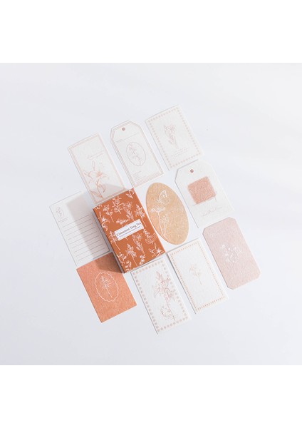 Rouguitangcha Tarzı Orman Serisi Yapışkan Notlar ve Memo Blokları Ofis ve Okul Kırtasiye Malzemeleri (Yurt Dışından)