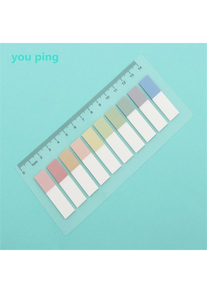 No.17 Stili Yeni Renkli Kendinden Yapışkanlı Not Kağıdı Post-It Yer Imi Işaretleyici Memo Sticker Kağıt Ofis Okul Malzemeleri (Yurt Dışından)