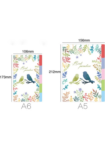 Kedi Stili A4 11 Delik Planner Günlük Ayırıcıları Üst Sekme A5 A6 A7 B5 A4, Siyah Kraft Beyaz Indeks Ayırıcı Kağıt Dashboard (Yurt Dışından)