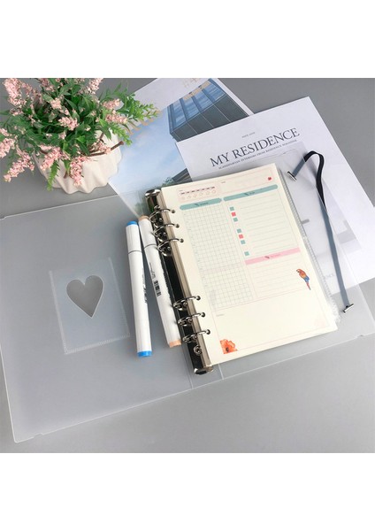 Yeşil Stili Doldurun A5 Skysonıc A5 Dosya Saklama Toplama Kitap Deko Cebi 6 Delikli Dosya Günlük Ajanda Planlayıcı Mermi Kapağı Okul Kırtasiye (Yurt Dışından)