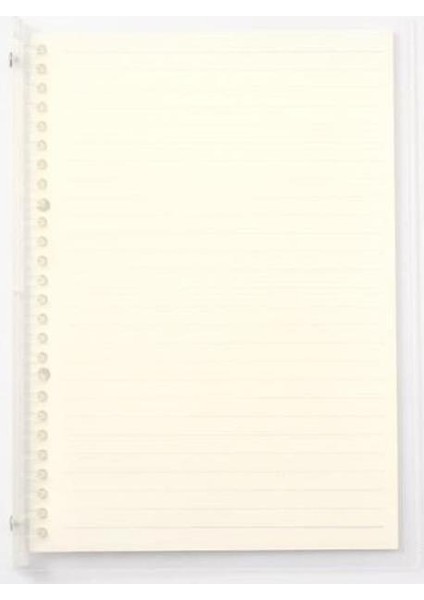 Kapak Stili ile Beyaz B5 26DELIKLER A5 B5 20 Delikli Defter Dolumu 60 Sayfa Spiral Bağlı Kağıt Içinde Indeks Nokta Izgaralı Boş Connell Kırtasiye (Yurt Dışından)