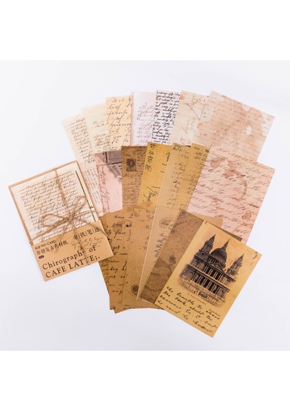 Bir Stil Dimeets Retro Kağıt Dekoratif Geri Dönüşüm Scrapbooking Koleksiyon Dıy Yaratıcı Günlük Okul Malzemeleri (Yurt Dışından)