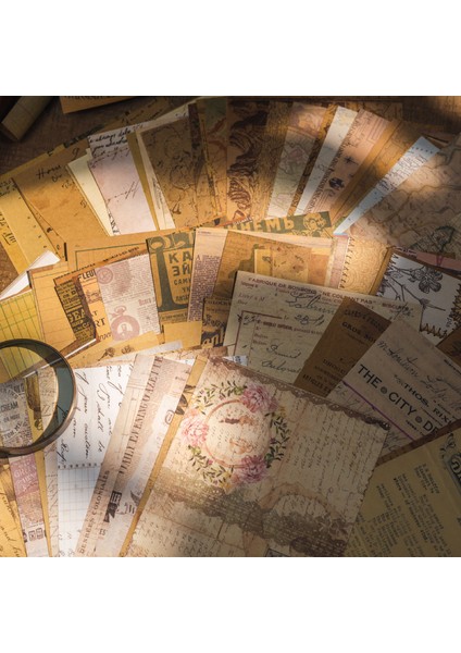Bir Stil Dimeets Retro Kağıt Dekoratif Geri Dönüşüm Scrapbooking Koleksiyon Dıy Yaratıcı Günlük Okul Malzemeleri (Yurt Dışından) modelleri
