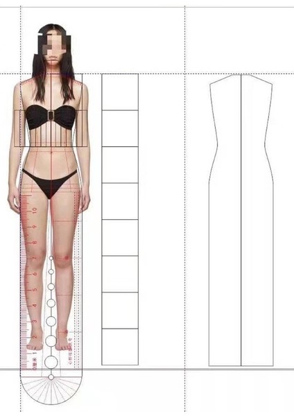 Küçük 20CM Tarzı Kıyafet Tasarım Stil Çizim Şablonu Cetvel Model Moda Cetveli Okul Estetik Dikiş Yama Cetveli Mükemmel Cool Çizgiler (Yurt Dışından) indirimleri