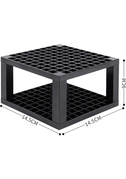 96 Delikli Kare Kalem Stili Yeni Sıcak Satış Kalemler Sanatçılar Için Takılabilir 96 Delikli Kalem Tutucu Organizer Fırça Çok Fonksiyonlu 14.5*9cm (Yurt Dışından)