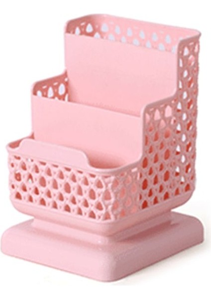 Pk Stili Yeni Yaratıcı Hasır Plastik Kalemlik Çok Fonksiyonlu Oyuk Masaüstü Ofis Kırtasiye Kovası Kalem Kutusu Evrensel (Yurt Dışından)