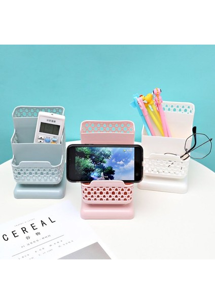 Pk Stili Yeni Yaratıcı Hasır Plastik Kalemlik Çok Fonksiyonlu Oyuk Masaüstü Ofis Kırtasiye Kovası Kalem Kutusu Evrensel (Yurt Dışından) fırsatları