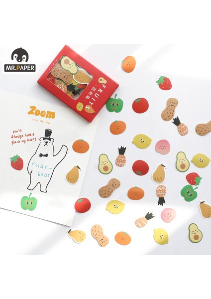 C Stili Bay Kağıt Kawaii Hayvanlı Mini Kaplı Kağıt Sticker Deko Çanta Minimalist Oyuncaklar Not Alma Puanları Bagaj Sanatsal Tarz Hatırlatıcı (Yurt Dışından) fırsatları