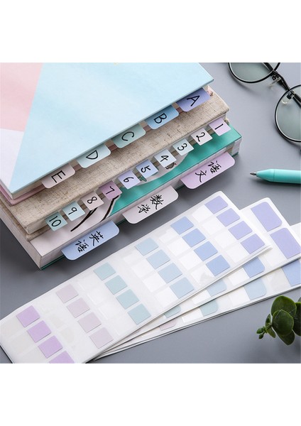 Macaron H Tarzı 10 Adet Yapışkan Indeks Sekmeleri, Yazılabilir Dosya Sekmeleri Bayraklar Morandi Renk Sayfa Işaretleyicileri Etiketler Okuma Notları, Kitapları Sınıflandırmak Için (Yurt Dışından)