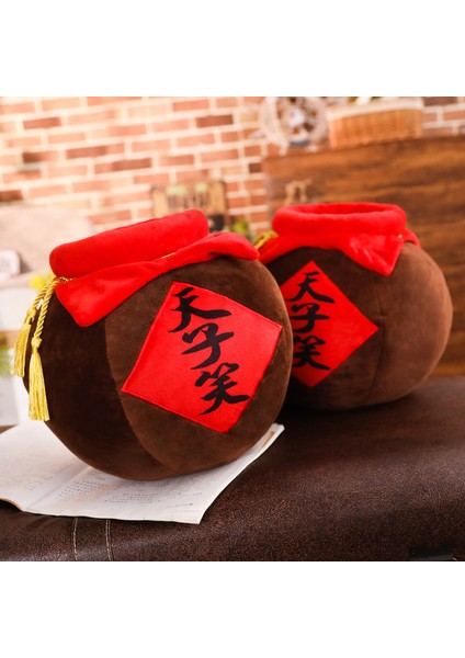 Bir Stil 20 Santimetre Büyülü Peluş Oyuncak Yastık Mo Dao Zu Shi Wei Wuxian Şarap Fıçısı Dolgulu Yastık Oyuncak Anime Çevresinde (Yurt Dışından) fiyatları