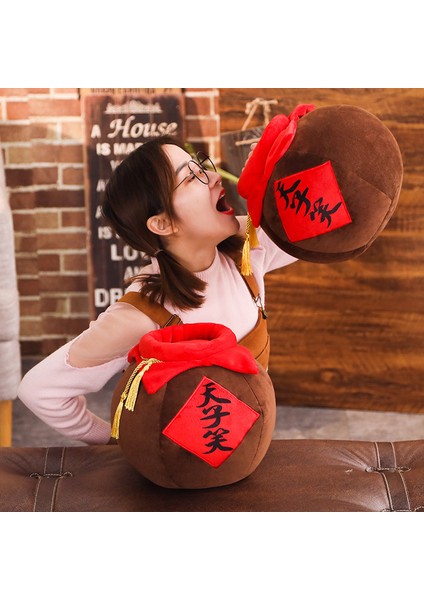 Bir Stil 20 Santimetre Büyülü Peluş Oyuncak Yastık Mo Dao Zu Shi Wei Wuxian Şarap Fıçısı Dolgulu Yastık Oyuncak Anime Çevresinde (Yurt Dışından) fırsatları