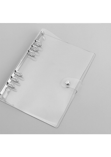 Boş Plaka 2 Adet Tarzı A5 Şeffaf Halka Bağlı Defter A6 A5 Not Defteri Günlük A5 Ajanda Ofis Malzemeleri (Yurt Dışından)