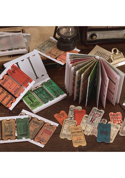 F Stili Dimeets Bill Pavilion Serisi Not Defteri Dekoratif El Sanatları Arka Plan Kağıdı Dıy Scrapbooking Günlüğü Albüm Günlük Etiketleri (Yurt Dışından) fırsatları