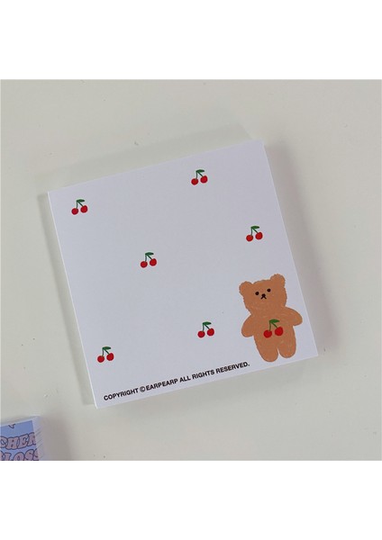 1 Adet 50 Yaprak F Stili 50 Adet Sevimli Ayı Sticker Notları Gevşek Yaprak Süsleme Memo Pad Planlayıcı Yapılacaklar Listesi Okul Ofis Kağıt Not Defteri Kırtasiye (Yurt Dışından)