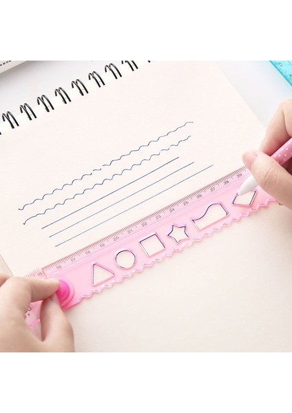 30 cm Kore Esnek Katlanabilir Cetvel Çok Fonksiyonlu Plastik Çizim Cetveli - Ofis Okul Kırtasiye Öğrenciler Çocuklar Hediye (Yurt Dışından) fiyatları