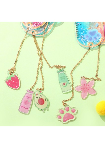 Niuyouguobaobao Stili Kawaii Lazer Kız Çizim Şablon Dantel Dikiş Cetveli Ofis Okul Kırtasiye Su Kum Kitap Ayracı Cetvel Yağ Akışı Kum (Yurt Dışından) fırsatları