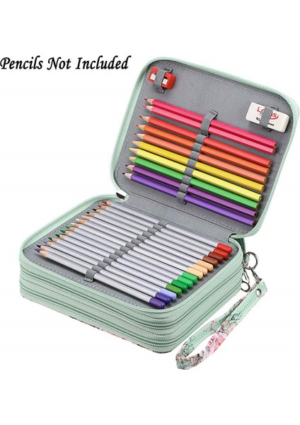 Ordu Yeşili Tarzı Kızlar ve Erkekler Için Büyük Kapasiteli 72 Yuvalı Kalem Kutusu Pençe Kılıfı Okul Kırtasiye Kalemtıraş Büyük Kapasiteli Kalem Kutusu (Yurt Dışından) fırsatları