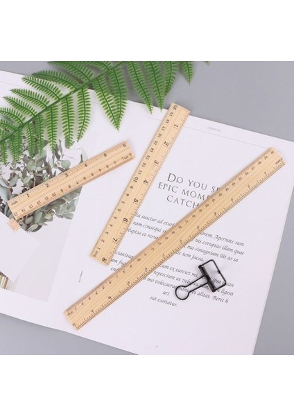 30CM Tarzı 20CM 30CM Ahşap Cetvel Çift Taraflı Öğrenci Ofis Okul Ölçüm Aracı Kırtasiye Düz Fotoğrafçılık Aksesuarları (Yurt Dışından) modelleri