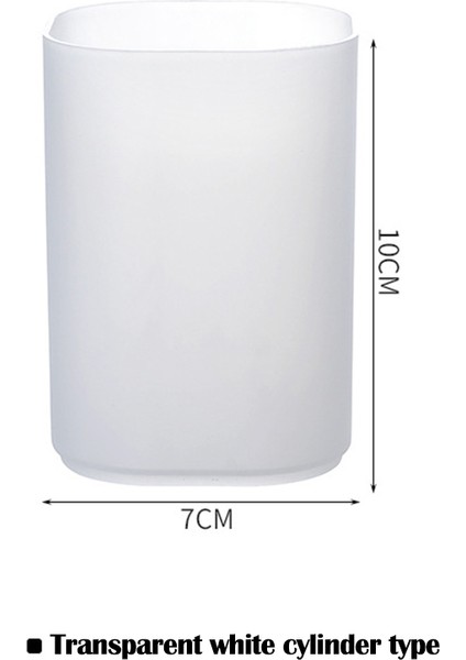 7X10CM Yuvarlak Stil Kalem Depolama Fırça Standı Masa Kalemtıraşı Tutucu Okul Malzemeleri Sevimli Kırtasiye ve Ofis Makyaj Saklama Kutusu (Yurt Dışından)