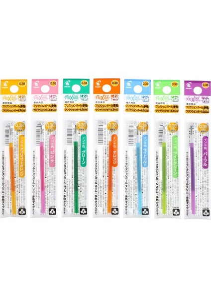 Bebek Pembe Tarzı Pilot Frıxıon LFBTRF12UF Silinebilir Jel Kalem Mürekkep Kartuşu Dolma Kalem Yedek Japon (Yurt Dışından) modelleri