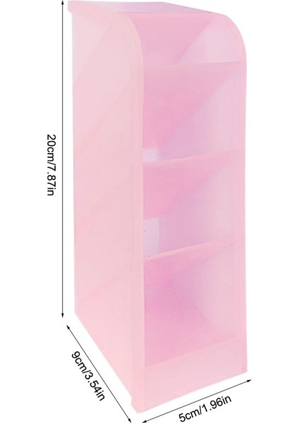 50X20CM B Açık Pembe Tarzı Kalem Depolama Fırça Standı Masa Kalem Tutucu Okul Malzemeleri Kawaii Kırtasiye ve Ofis Makyaj Depolama Kutusu (Yurt Dışından)