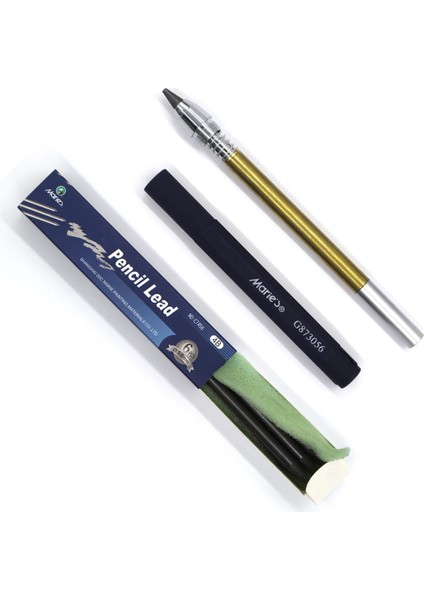 Hot Otomatik Kalem Seti 4b Kalem Ucu Mekanik Kalem Çizim Kalem Sanatçı Sanat Malzemeleri (Yurt Dışından) modelleri