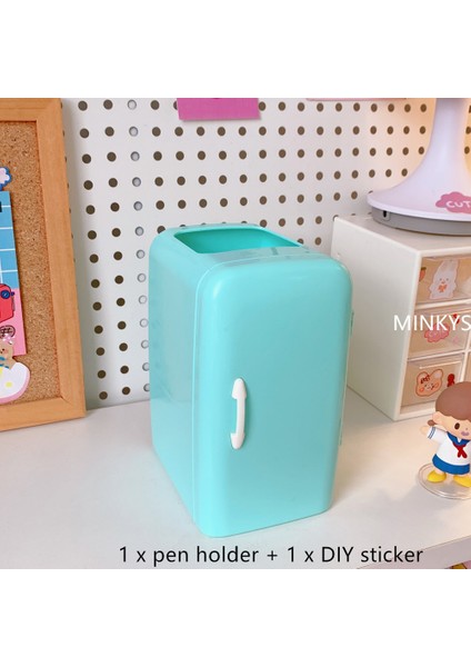 1 Kendin Yap Sticker1 Stili ile Kawaii Buzdolabı Kalemlik Dıy Sticker Makyaj Kalemleri Saklama Kutusu Yaratıcı Okul Kırtasiye (Yurt Dışından)