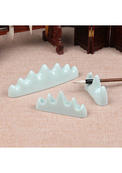 A1 Stili Seramik Yazı Fırçası Tutucu Çin Kaligrafi Kalem Tutucu Su Boyası Için Okul Ofis Malzemeleri (Yurt Dışından) fırsatları