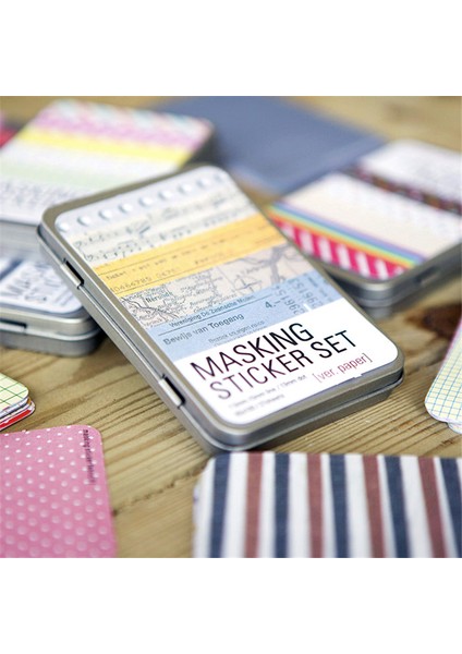 E Stili Kore Ofis Kırtasiye Kutu El Kitabı Sticker Seti Sticker Kendin Yap Ajanda Sticker Okul Malzemeleri (Yurt Dışından) modelleri