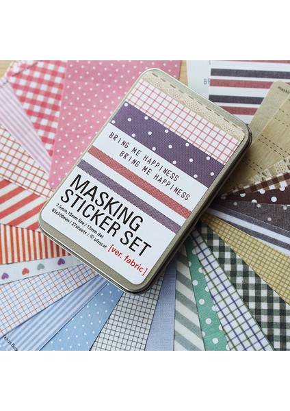 E Stili Kore Ofis Kırtasiye Kutu El Kitabı Sticker Seti Sticker Kendin Yap Ajanda Sticker Okul Malzemeleri (Yurt Dışından) fırsatları