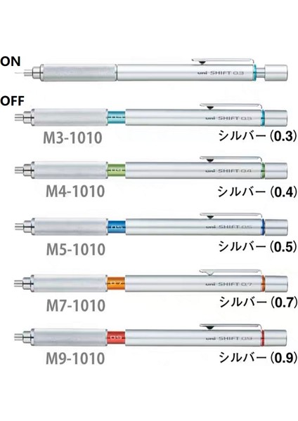 0,5 mm Siyah Stil 1 Adet Uni M Shift Boru Kilidi Taslak Kalemi Mekanik Kalem Öğrenci Tasarımcıları Için (Yurt Dışından) fırsatları