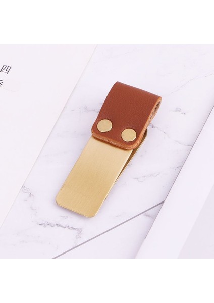 No.3 Tarzı El Yapımı Deri Paslanmaz Çelik Kalem Tutucu Klipsli Defter Kağıt Klasörü (Yurt Dışından) modelleri