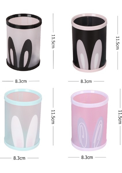 Rastgele Tasarım 2 Stili Sevimli Kedi Kalemlik Standı Tatlı Domuz Kalemlik Kutusu Mürekkeplik Ofis Aksesuarları Okul Malzemeleri (Yurt Dışından)