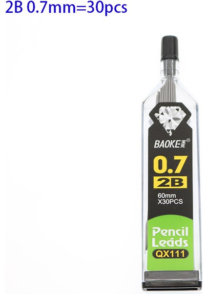 2b 0,7 mm Stili Şişe, Otomatik Kalem Ucu 2b 2h Hb Kalem Yedek .5 M Kalem Yedek Öğrenci Yazma Ofis (Yurt Dışından)