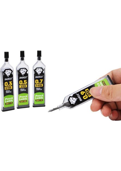 2b 0,7 mm Stili Şişe, Otomatik Kalem Ucu 2b 2h Hb Kalem Yedek .5 M Kalem Yedek Öğrenci Yazma Ofis (Yurt Dışından) fırsatları