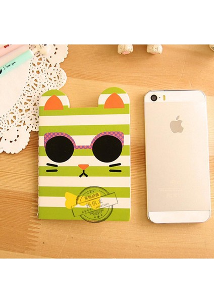 Mini Sevimli Kawaii Günlük Defter Çizgili Kağıt Not Defteri Çocuklar Kırtasiye Okul Ofis Malzemesi Hediye Ücretsiz Karakedi Panda (Yurt Dışından) modelleri