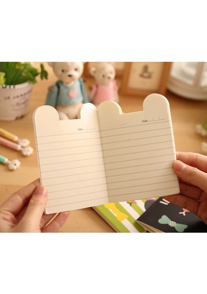 Mini Sevimli Kawaii Günlük Defter Çizgili Kağıt Not Defteri Çocuklar Kırtasiye Okul Ofis Malzemesi Hediye Ücretsiz Karakedi Panda (Yurt Dışından) fırsatları