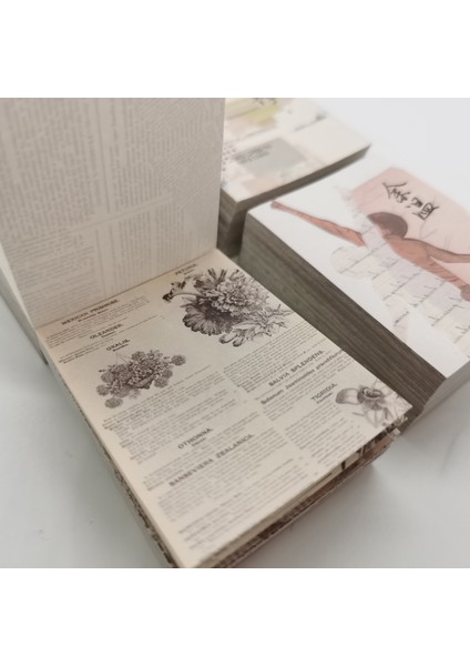 No.1 Tarzı Vintage Bitkiler Taşınabilir Kitap Yazma Kağıdı Memo Blokları Scrapbooking Günlüğü Süsleme Kendin Yap Arka Plan Kırtasiye (Yurt Dışından) fiyatları