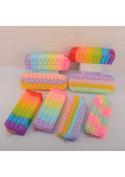 No.12 Tarzı Pop Its Kalemlik Kawaii Estuche Sevimli Kalemlik Okul Malzemeleri Astuccio Çanta Kırtasiye Fundas Estuches Escolares (Yurt Dışından) modelleri